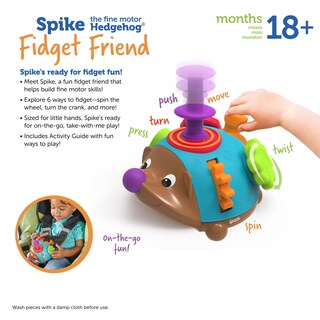 Foto 6 | Toy Learning Resources Spike The Fine Motor Hedgehog Hace Más De 18 Meses - Venta Internacional.