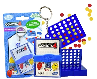 Foto 5 | Kit de 5 Juegos de Mesa Hasbro Mini Tipo Llavero