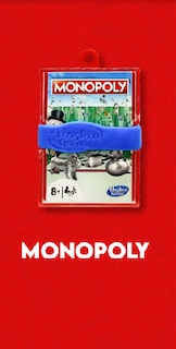 Foto 6 | Kit de 5 Juegos de Mesa Hasbro Mini Tipo Llavero