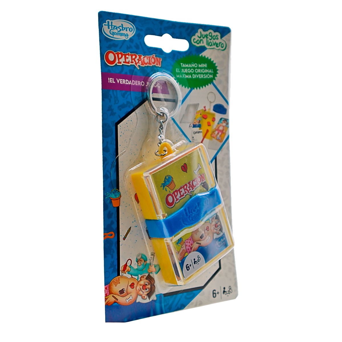 Foto 7 | Kit de 5 Juegos de Mesa Hasbro Mini Tipo Llavero