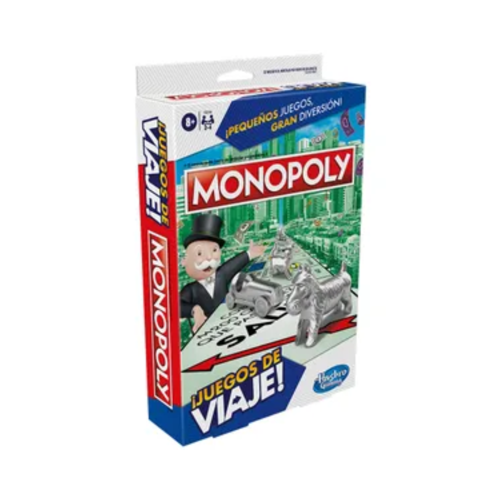 Foto 1 | Juego De Mesa Hasbro Gaming Monopoly Color Multicolor Juego De Viaje