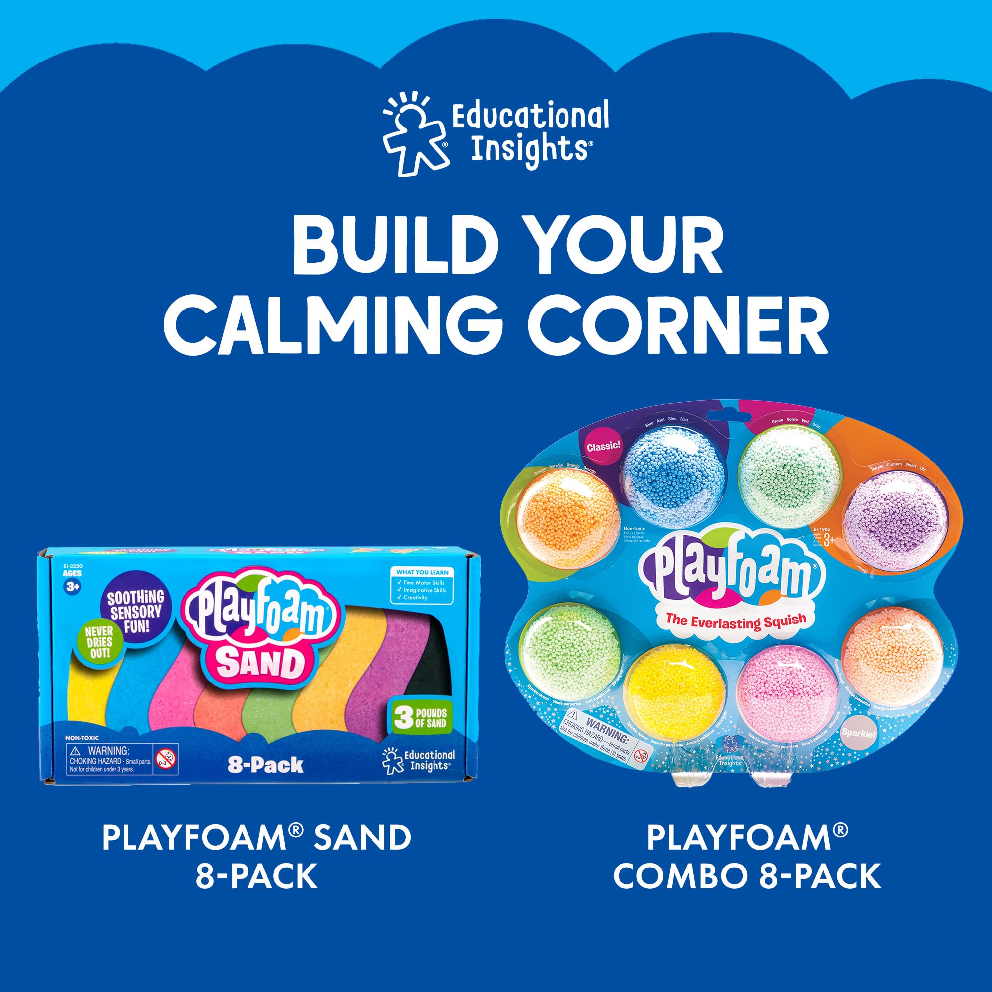 Foto 7 pulgar | Sensory Spheres Educational Insights Playfoam  Sand - Venta Internacional.