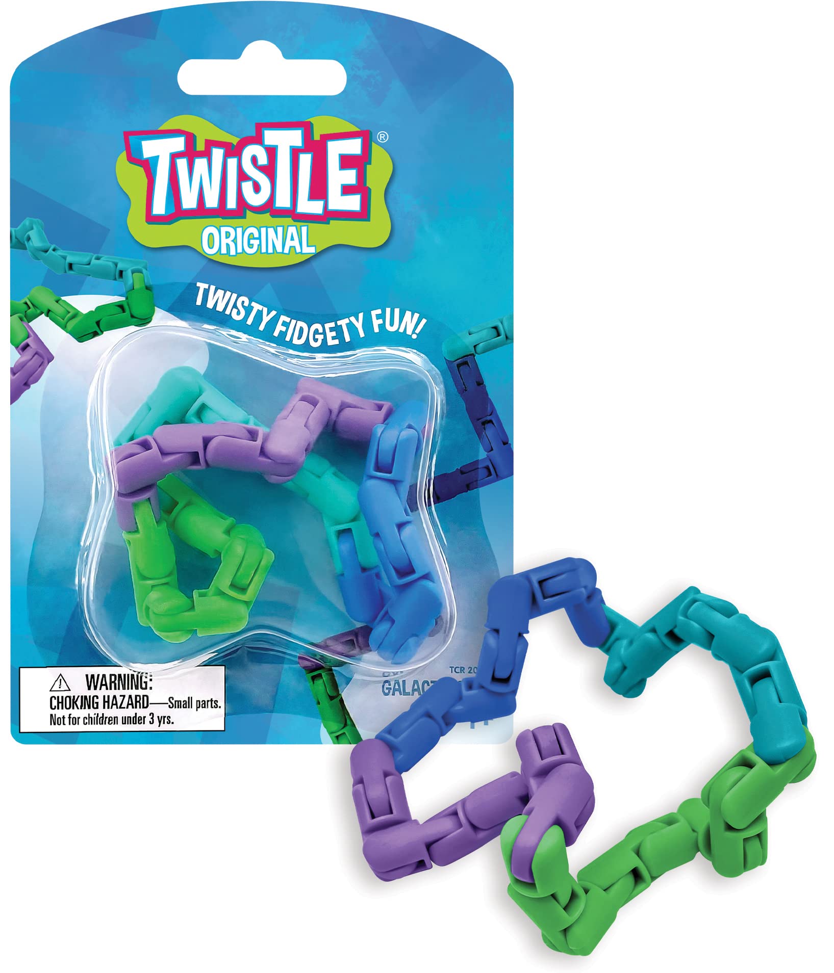 Foto 2 pulgar | Juguete Sensorial Fidget Twistle Original Galactic Cool - Venta Internacional.