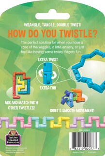 Foto 3 | Juguete Sensorial Fidget Twistle Double Twist, Verde Azulado, Para Niños Mayores De 4 Años - Venta Internacional.
