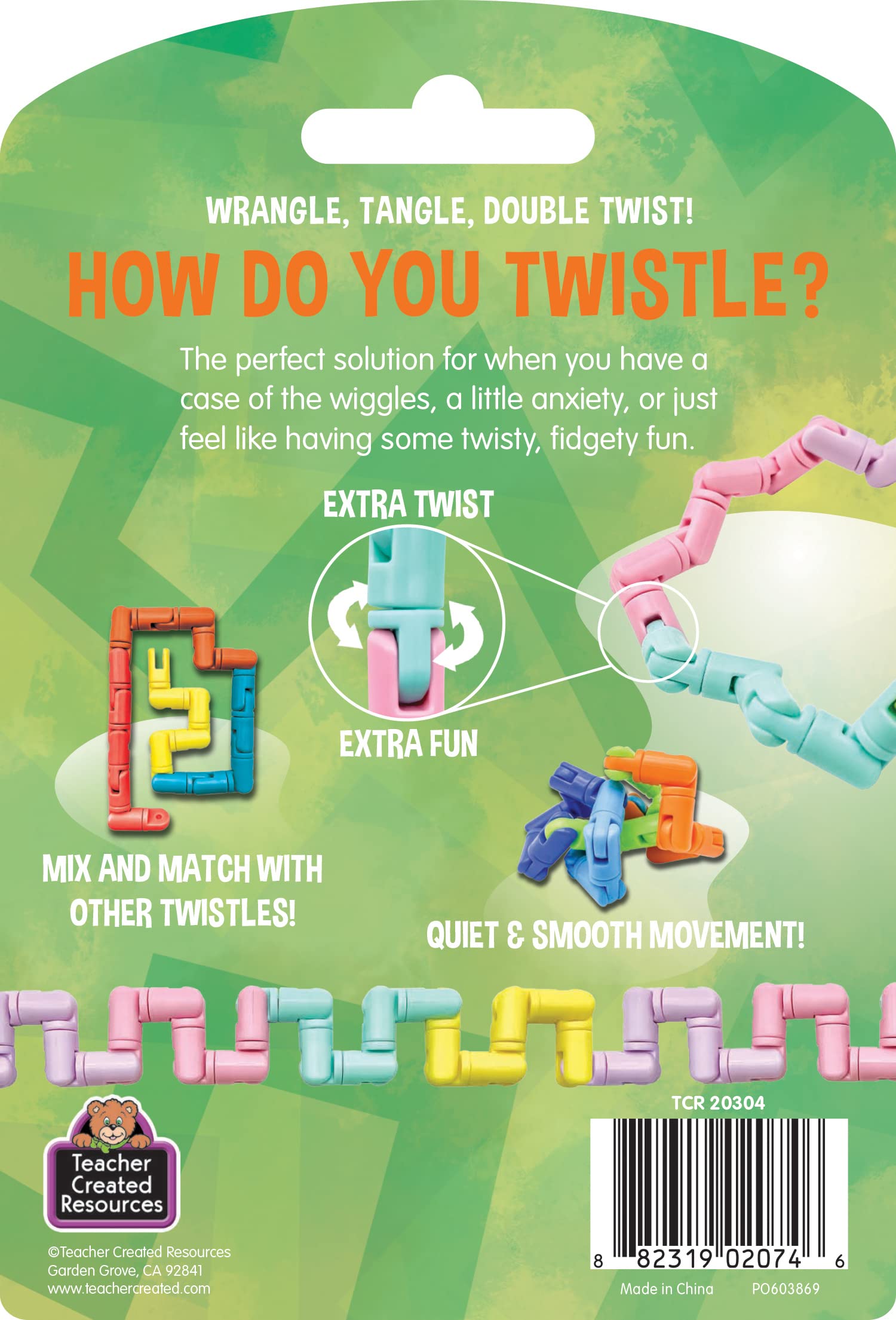 Foto 4 pulgar | Fidget Toy: Recursos Creados Por Un Profesor: Twistle Double Twist - Venta Internacional.