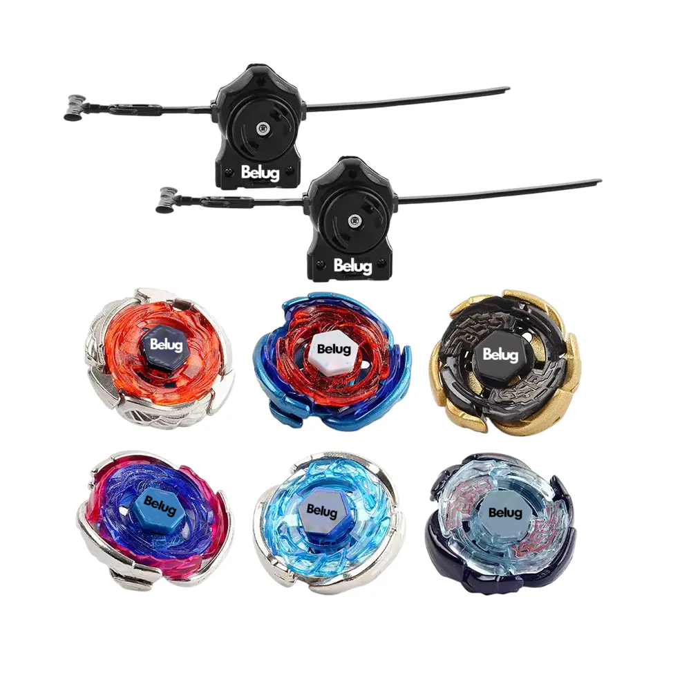 Trompos Beyblade Metal 6 Piezas Belug