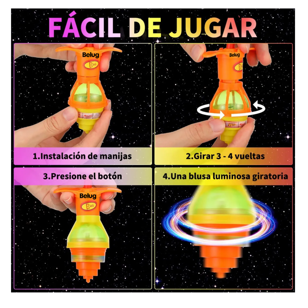 Foto 3 | El Mejor Regalo De Fiesta Luminoso Belug  Con 20 Piezas De Luces Colores Estilo 1