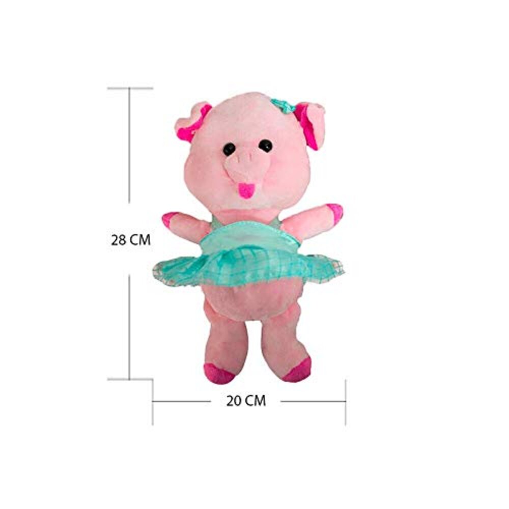 Foto 4 pulgar | Peluches Cerditas Bailarinas Tiernas color Rosa de Tela Ultra Suave Paquete 6 Piezas