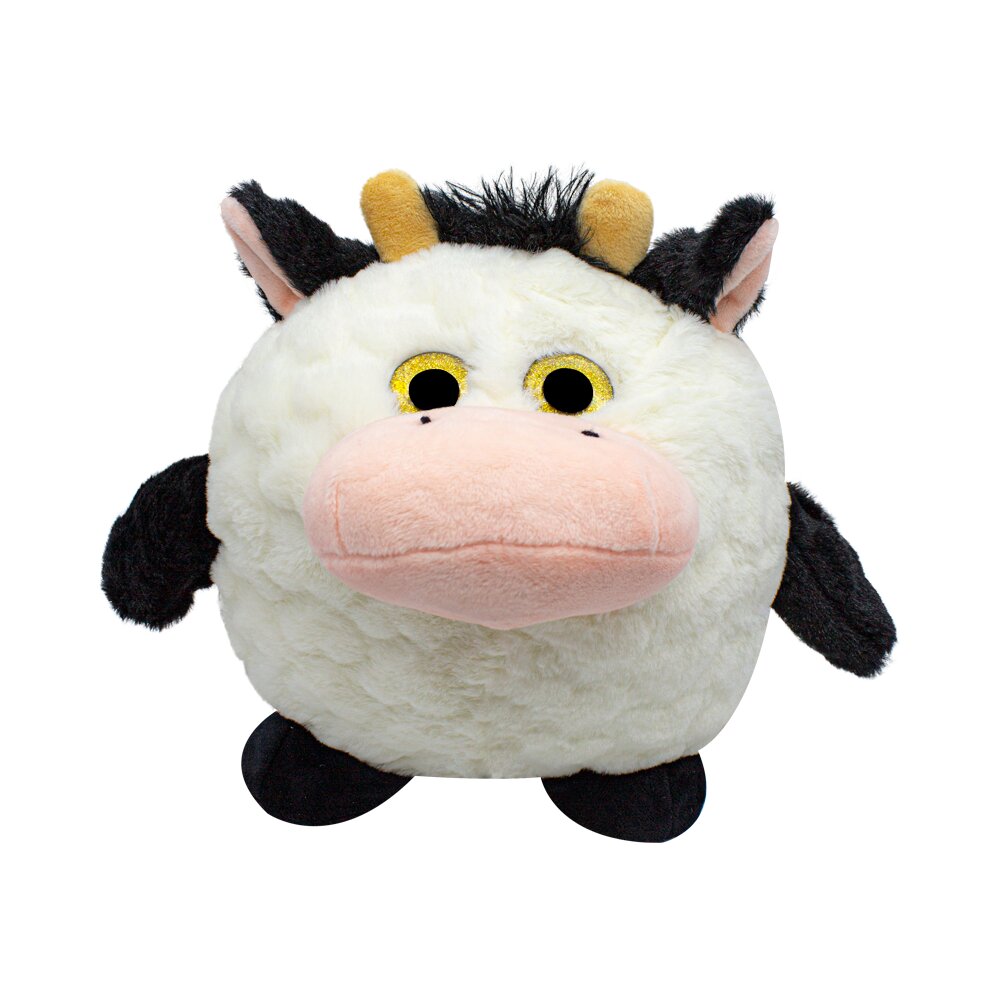 Foto 1 | Peluche Ranita Bolita Ojitos Grandes color Blanco de Tela Ultra Suave Hipoalergénico