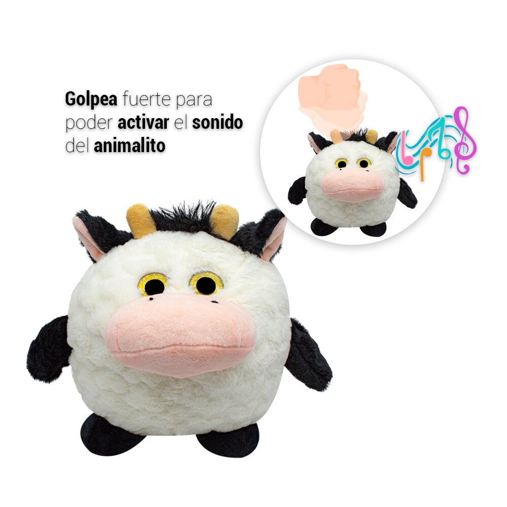Foto 3 pulgar | Peluche Ranita Bolita Ojitos Grandes color Blanco de Tela Ultra Suave Hipoalergénico