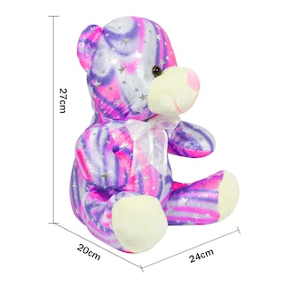 Foto 2 | Oso De Peluche Galáctico Paquete 3 Piezas Tela Suave Hipoalergénico Multicolor