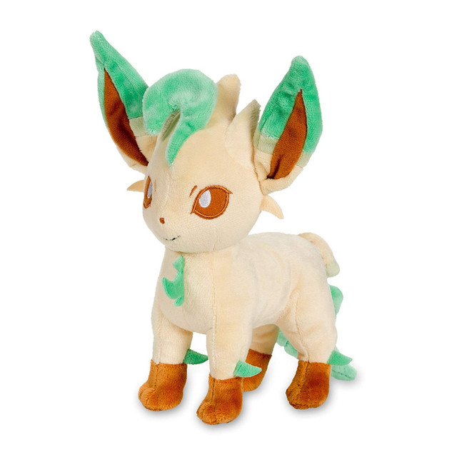 Foto 2 pulgar | Muñeco de Peluche Nintendo Pokémon Leafeon 20 cm