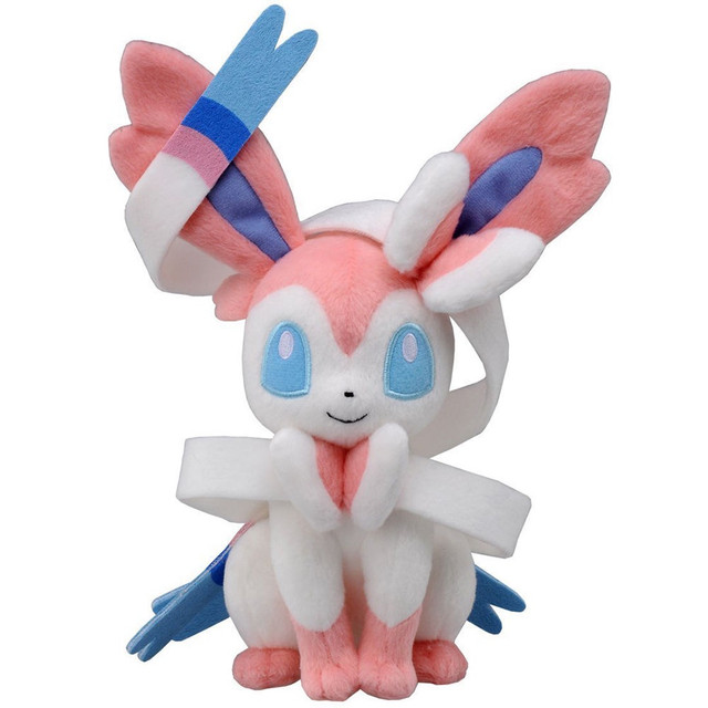Foto 2 pulgar | Muñeco de Peluche Nintendo Pokémon Sylveon de 20 Cm