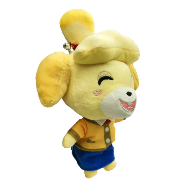 Foto 3 pulgar | Peluche Nintendo Animal Crossing Canela / Isabelle con Traje 20 cm