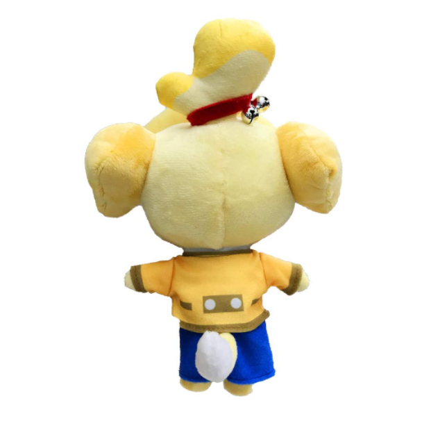 Foto 4 pulgar | Peluche Nintendo Animal Crossing Canela / Isabelle con Traje 20 cm