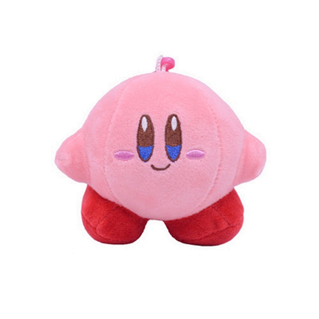 Foto 2 pulgar | Llavero de Peluche Kirby Nintendo color Rosa
