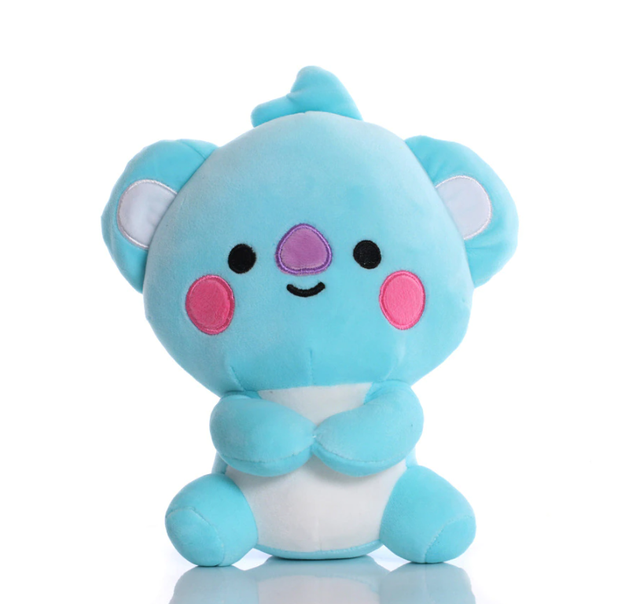 Peluche Core BTS Koya color Azul 20 cm