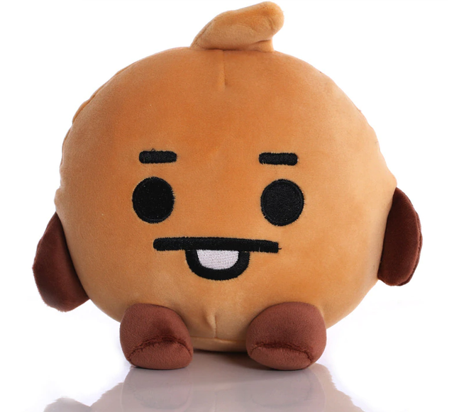 Peluche Core BTS Shooky color Marrón 20 cm