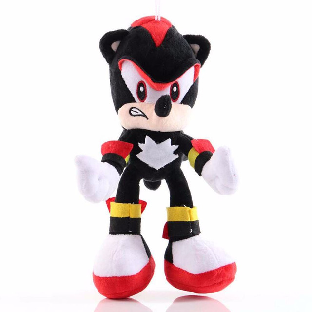 Foto 2 pulgar | Muñeco de Peluche Sega Shadow Sonic The Hedgehog 20 cm