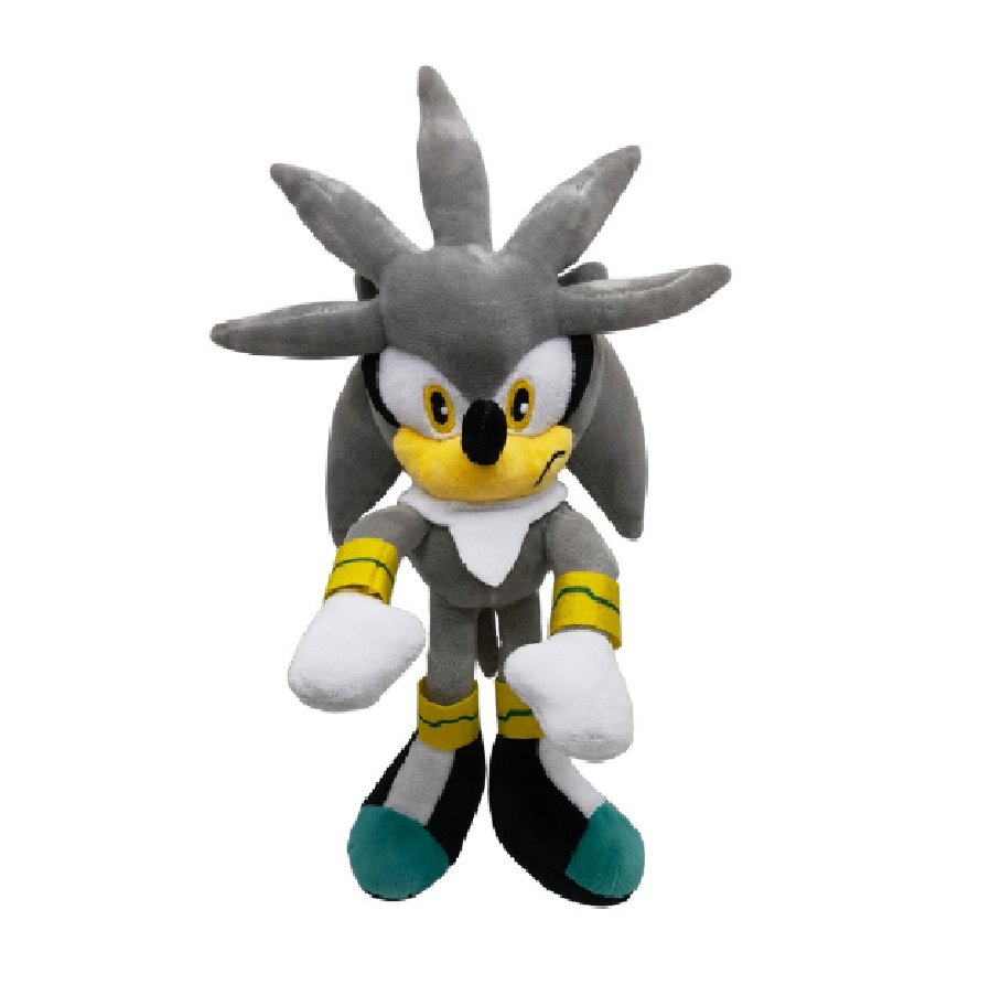 Muñeco de Peluche Sega Silver Sonic The Hedgehog 20 cm