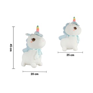 Foto 3 | Peluche de Unicornio Importadora La Merced Ma-2017/35-az color azul