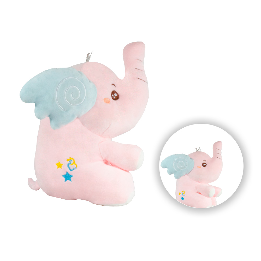 Foto 2 | Peluche de Elefante Importadora La Merced Ma-2001/35-rs Color Rosa