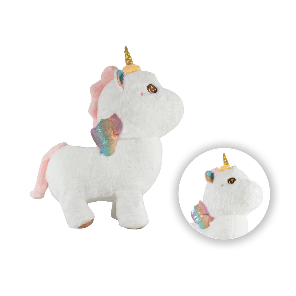 Foto 3 pulgar | Peluche de Unicornio Importadora La Merced Ma-2022/45-bco color Blanco