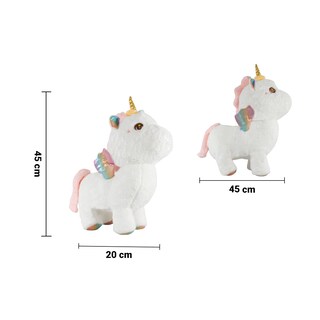 Foto 3 | Peluche de Unicornio Importadora La Merced Ma-2022/45-bco color Blanco