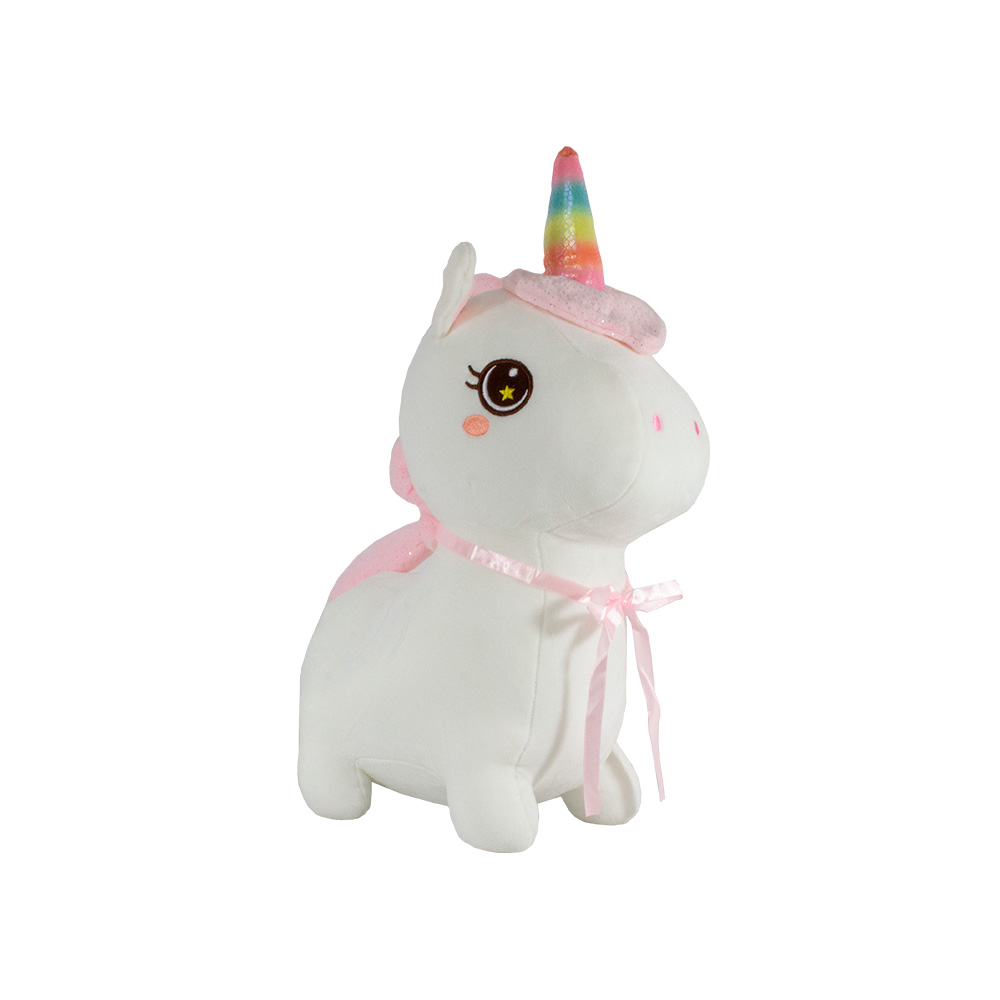 Peluche de Unicornio Importadora La Merced Ma-2017/35-rs color Rosa