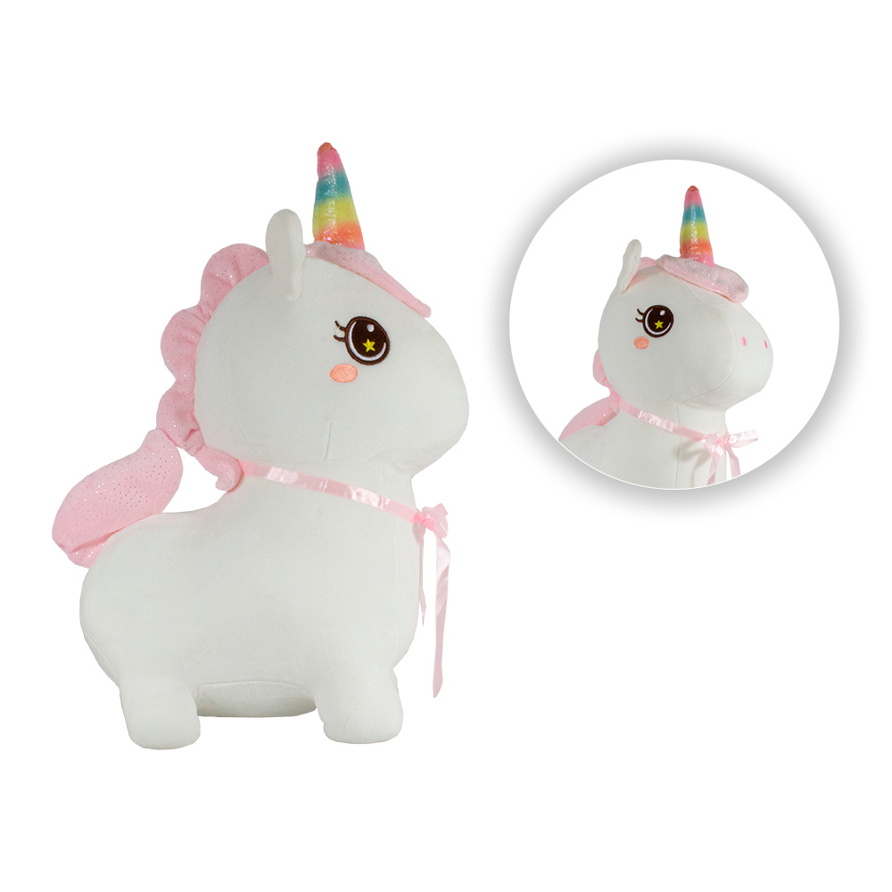 Foto 3 pulgar | Peluche de Unicornio Importadora La Merced Ma-2017/35-rs color Rosa