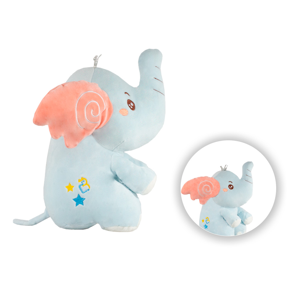 Foto 2 | Peluche de Elefante Importadora La Merced Ma-2001/35-az Color Azul