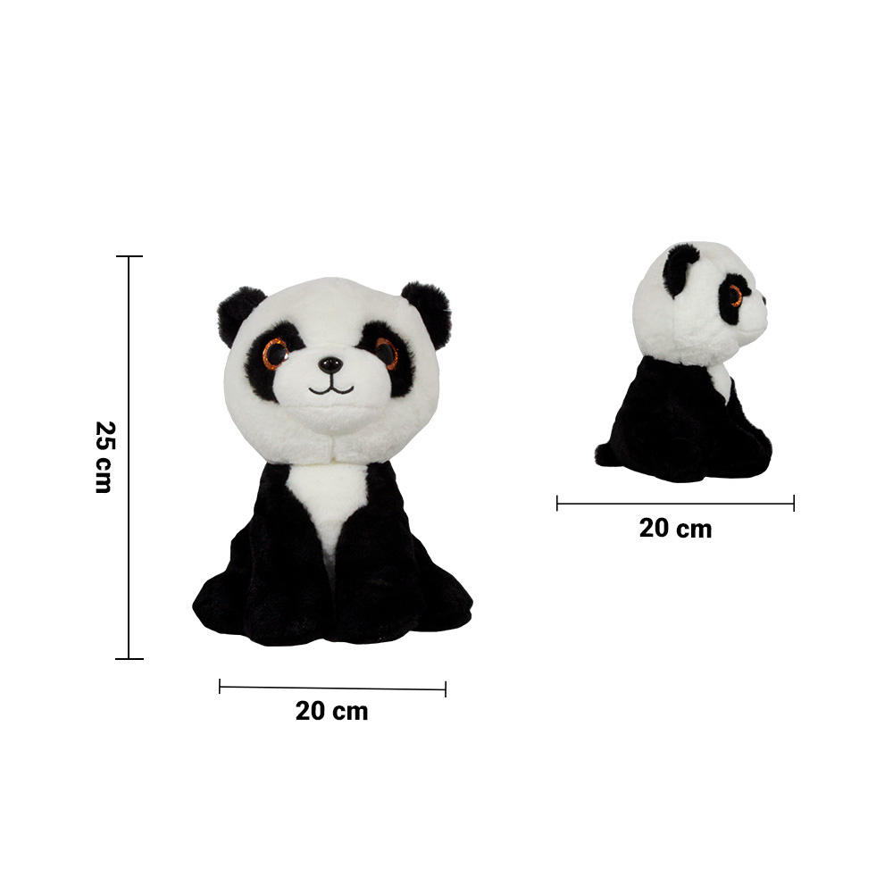 Foto 4 pulgar | Peluche de Panda Importadora La Merced Ma-2023/25 color Negro