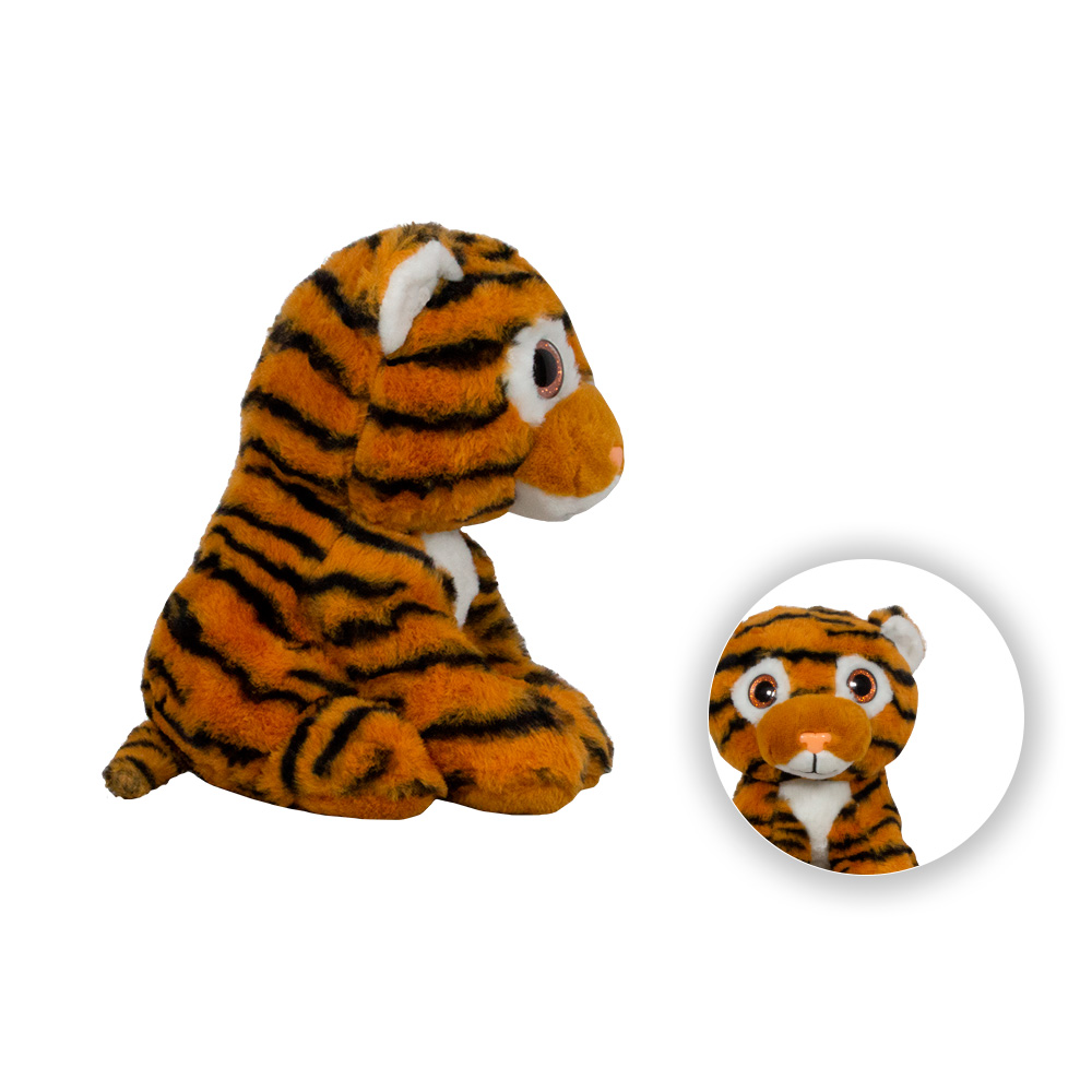 Foto 3 pulgar | Peluche de Tigre Importadora La Merced Ma-2023/25 color Naranja