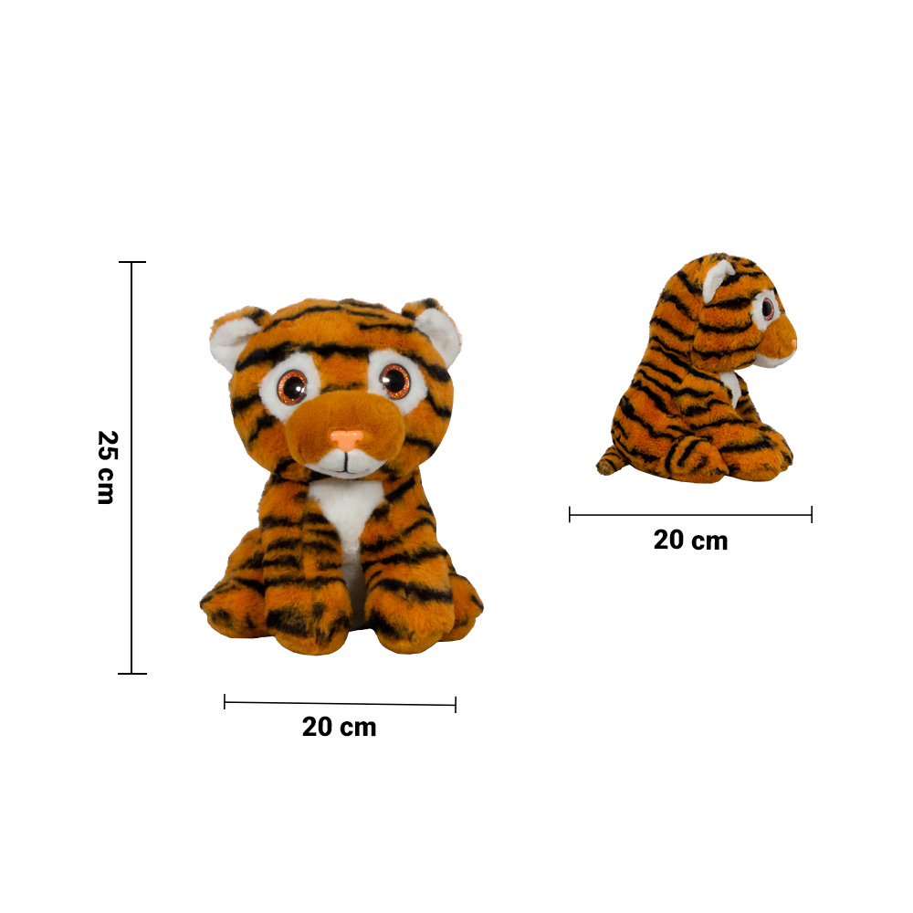 Foto 4 pulgar | Peluche de Tigre Importadora La Merced Ma-2023/25 color Naranja