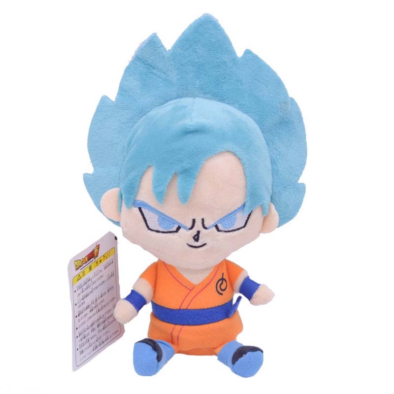 Foto 2 pulgar | Peluche Dbs Dragon Ball Z Super Goku Super Saiyan Blue 20 cm