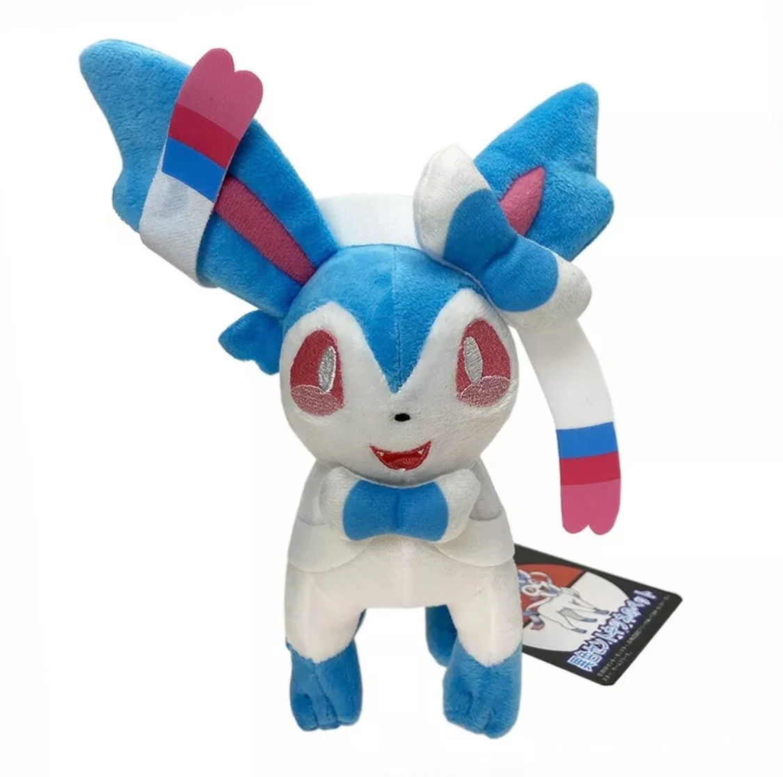 Foto 2 pulgar | Peluche Nintendo Pokémon Sylveon Shiny Multicolor de 20 cm
