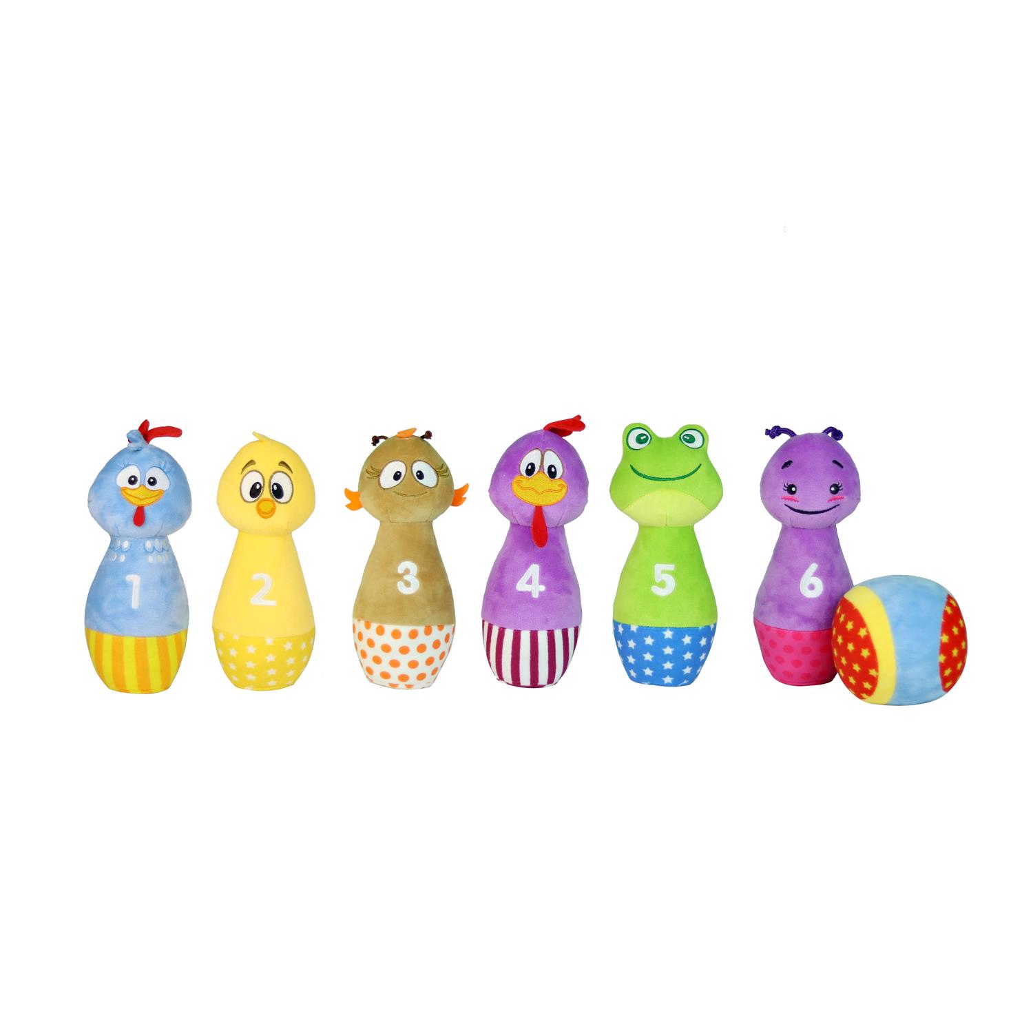 Foto 2 pulgar | Boliche de Peluche Sonaja y Números 4 en 1 de La Gallina Pintadita