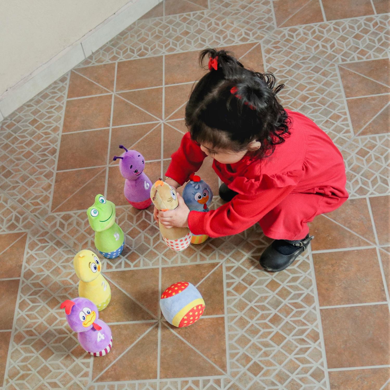 Foto 2 | Boliche de Peluche Sonaja y Números 4 en 1 de La Gallina Pintadita