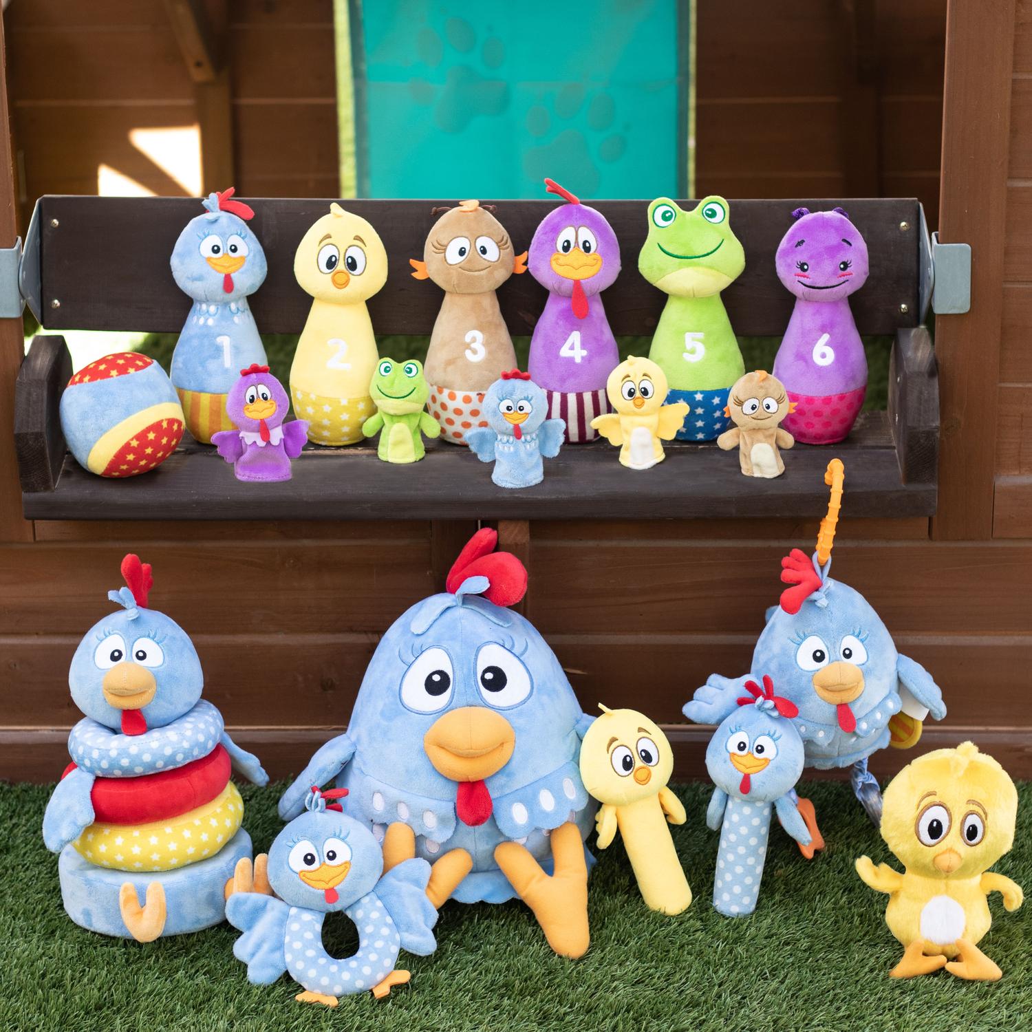 Foto 4 pulgar | Peluche de Actividades para Bebé de La Gallina Pintadita