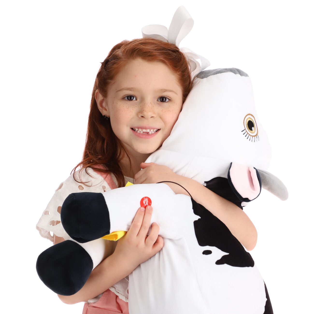 Foto 4 pulgar | La Granja De Zenón Peluche Musical Abrazable De 70 Cm Vaca Lola