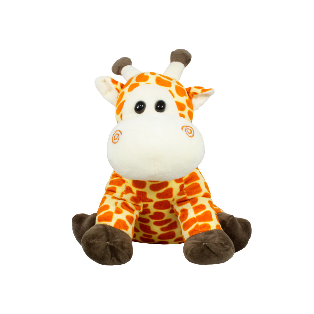 Foto 2 pulgar | Peluche De Jirafa Bebé Tierna 36 Cm Importadora La Merced Felpa Suave