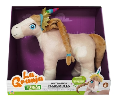 Foto 2 | Peluche Musical La Granja de Zenón Potranca Margarita 30 Cm