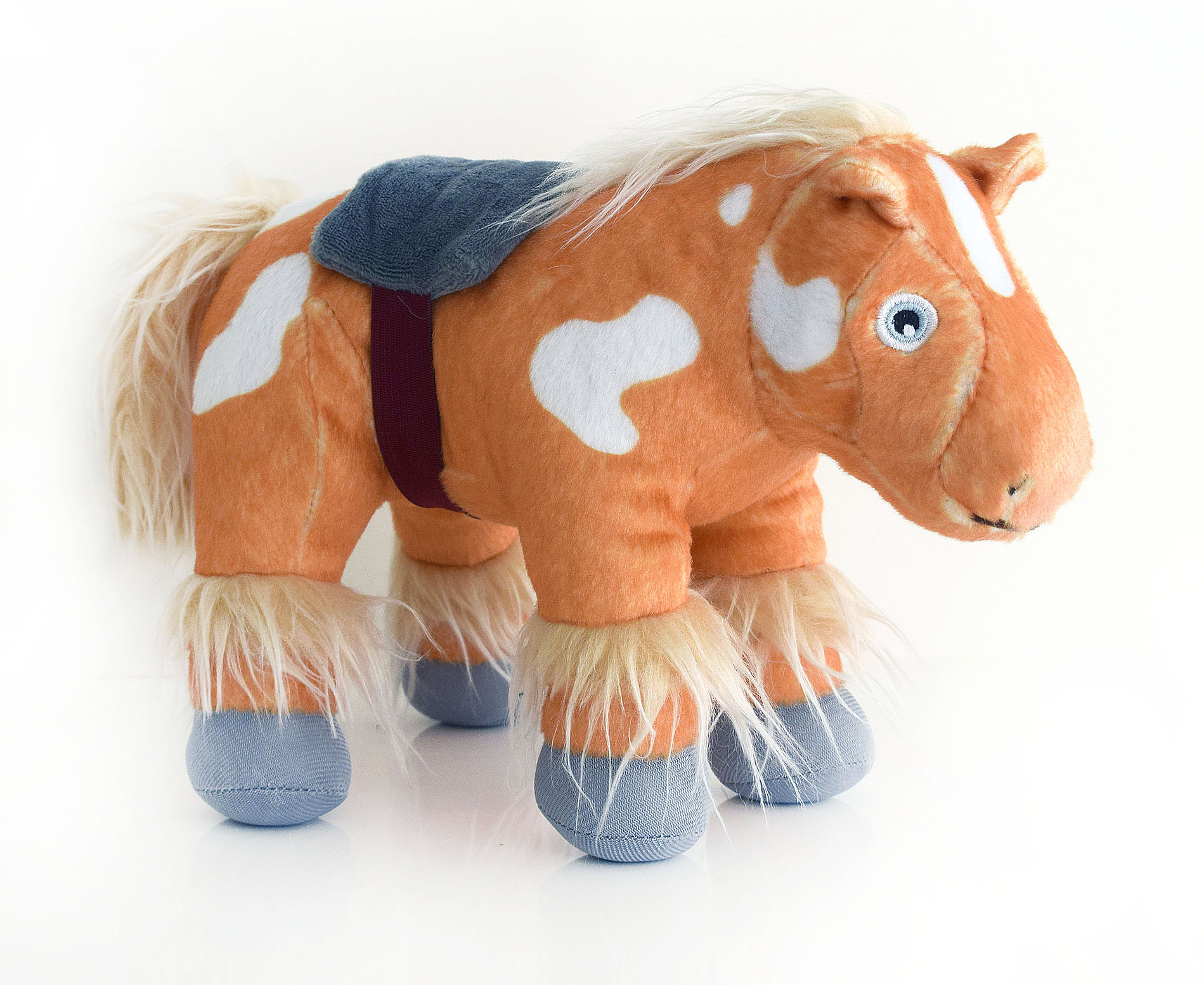 Peluche Musical La Granja de Zenón Caballo Percherón de 30 cm