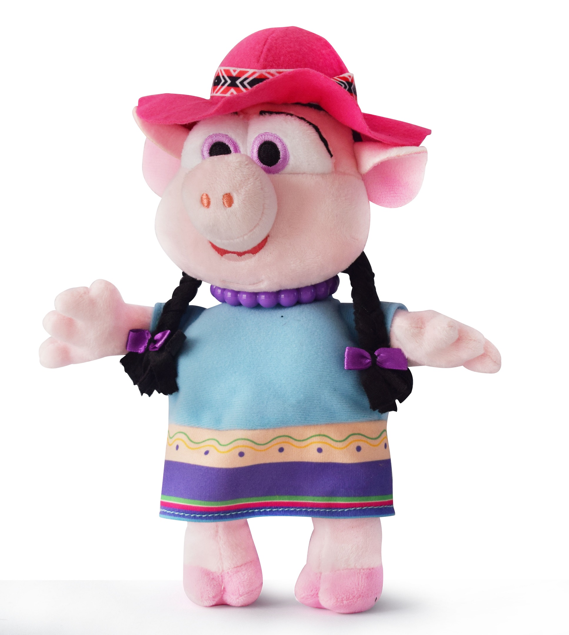 Peluche Musical  La Granja de Zenón Chancha Doña Pancha 30 Cm