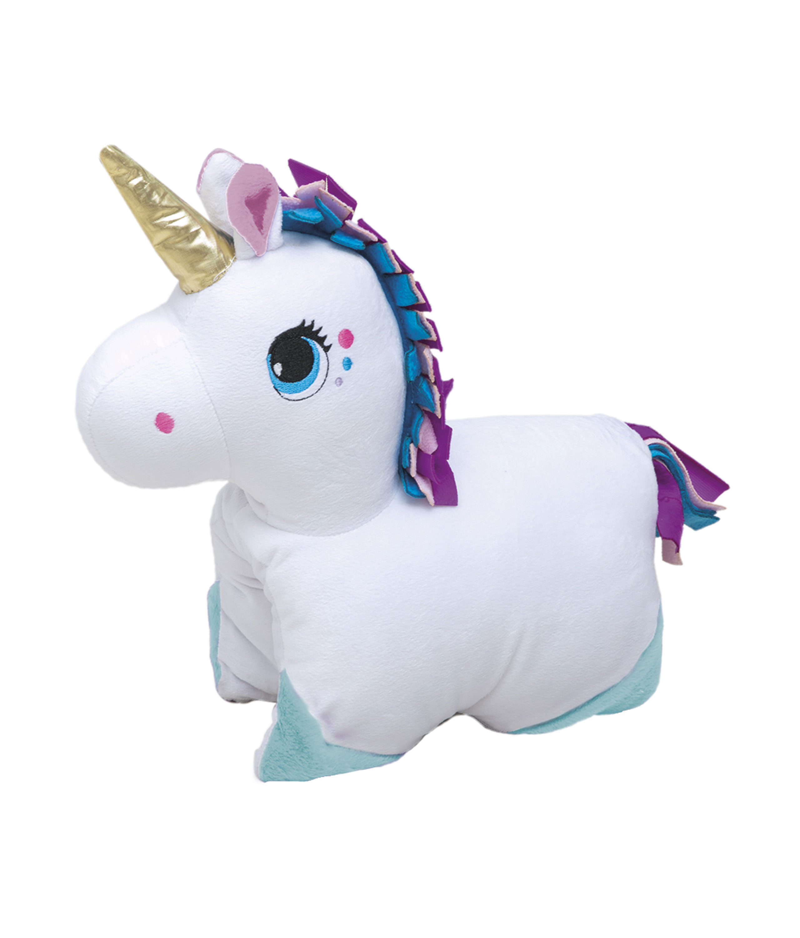 Foto 2 pulgar | Peluche Unicornio Chiqui Mundo color Blanco