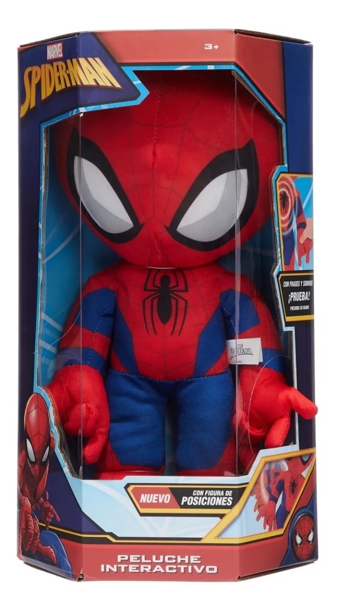Foto 3 pulgar | Peluche Interactivo Ruz Spider-Man color Rojo con Sonidos