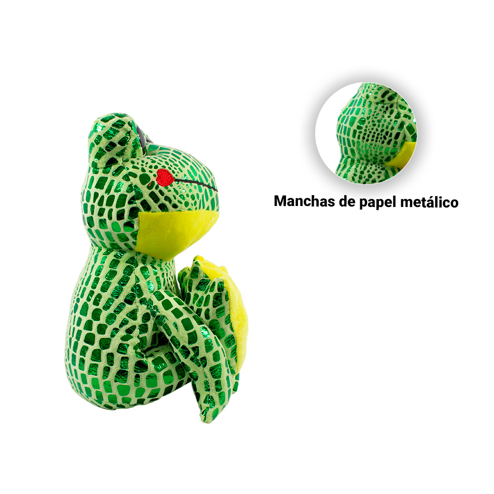 Foto 3 pulgar | Peluche de Rana Importadora La Merced Multicolor