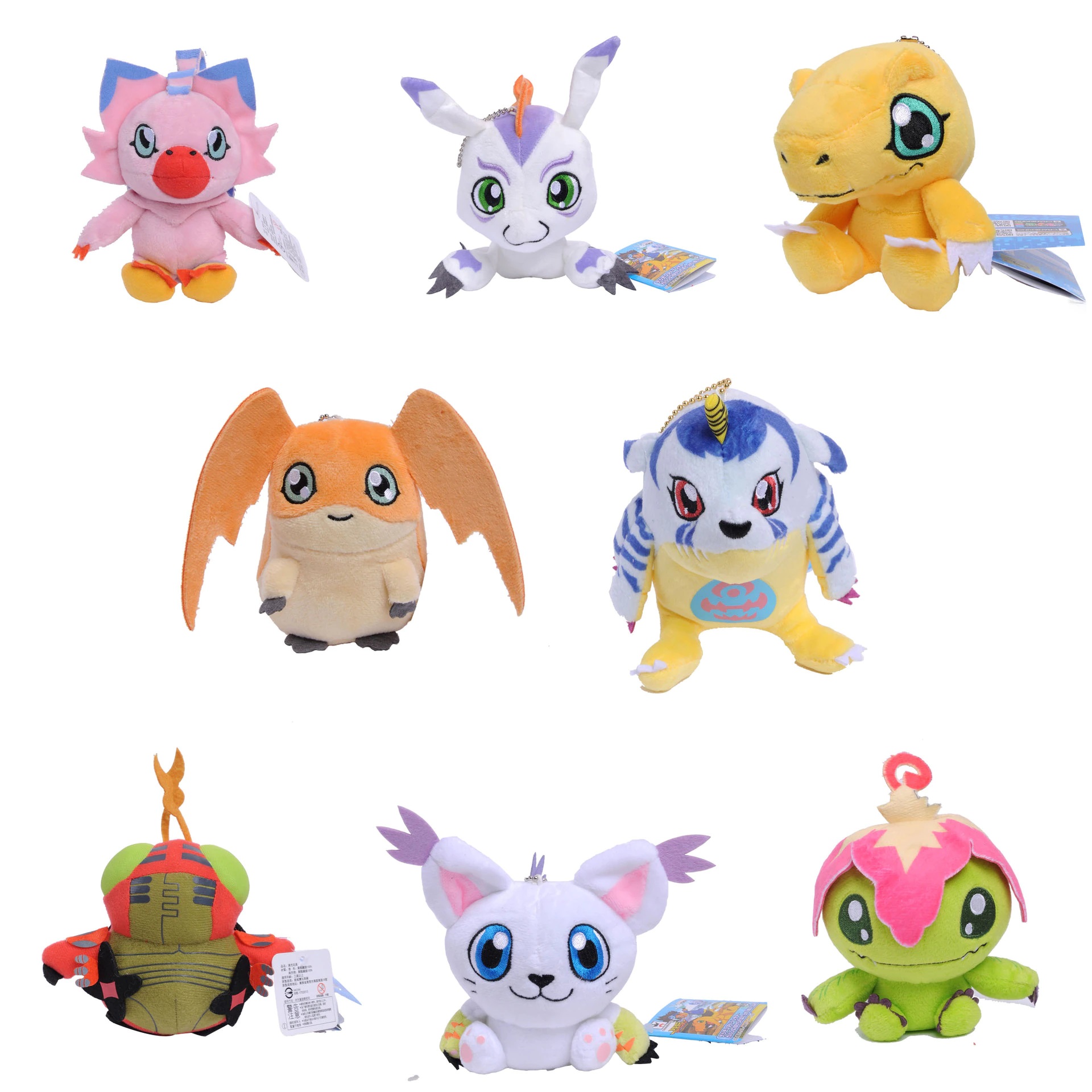 Foto 3 pulgar | Peluche Digimon Adventure Gomamon 1 Pieza