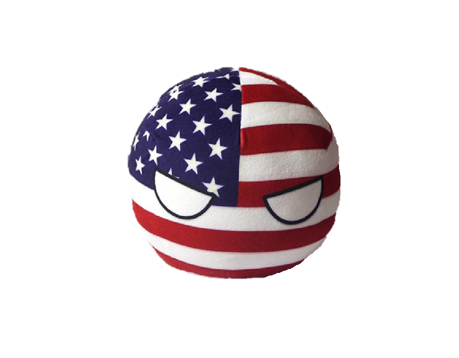 Foto 1 | Peluche Countryball Americabolita 20 Cm