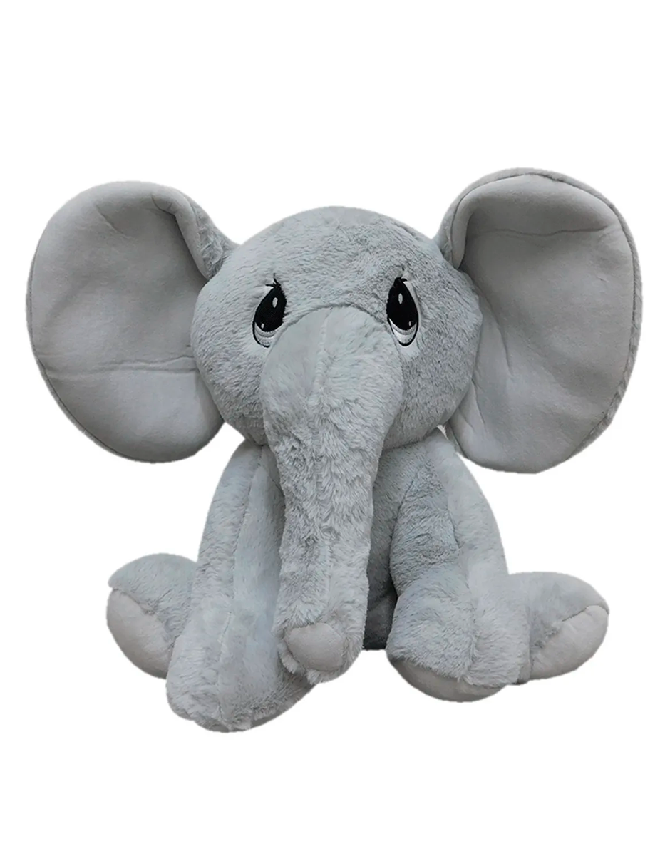 Foto 2 pulgar | Elefante de Peluche Peluchería color Gris 25 cm Suave